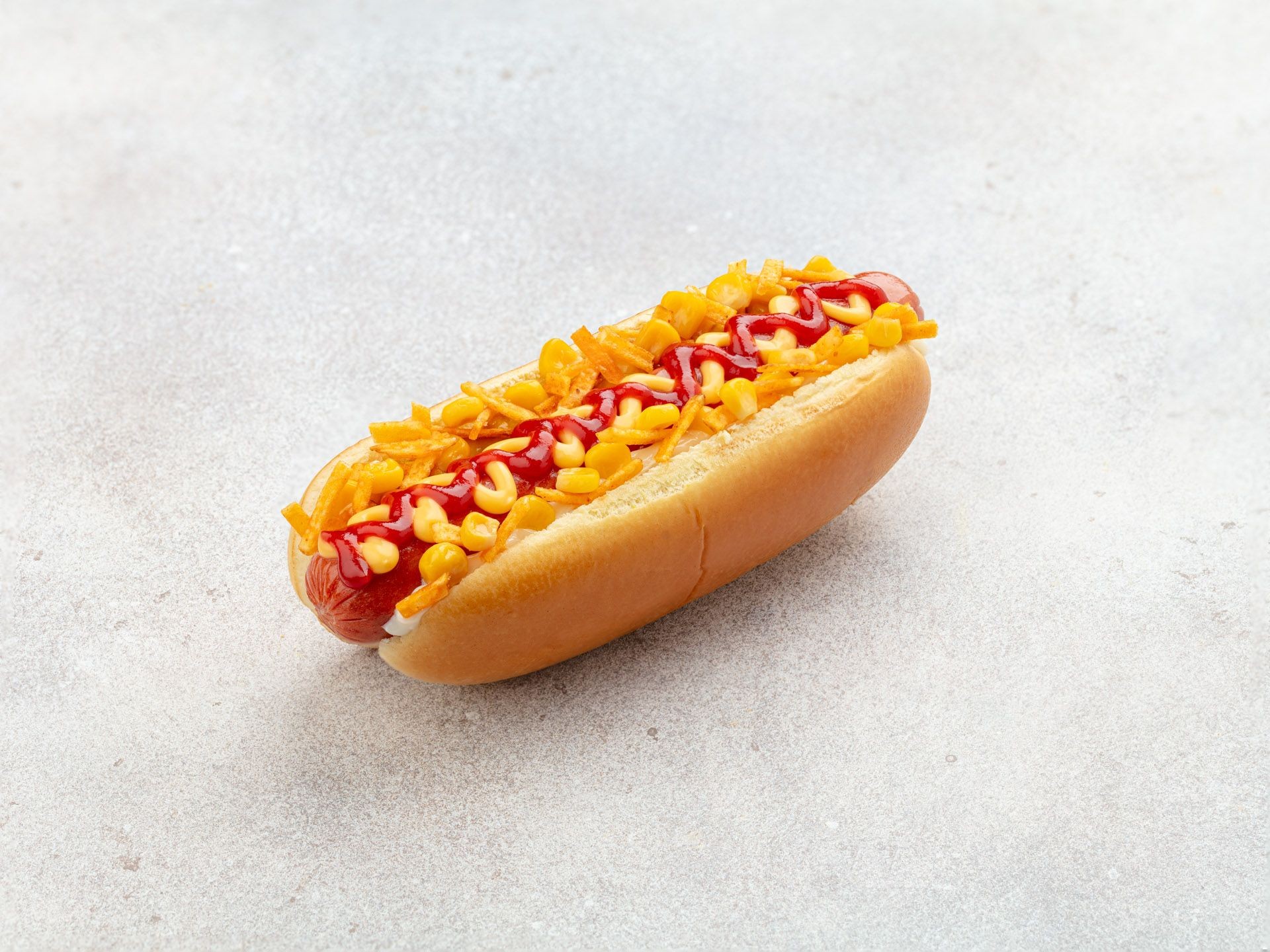 Crispy Hot Dog Sandwich