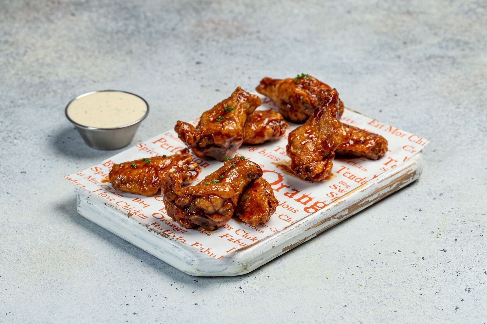 Honey BBQ Baby Wings 